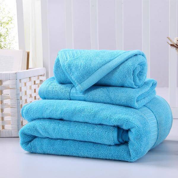 Bath Towels 3-Piece Set Cotton Towel Set