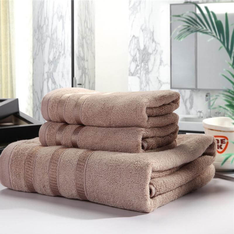 Bath Towels 3-Piece Set Cotton Towel