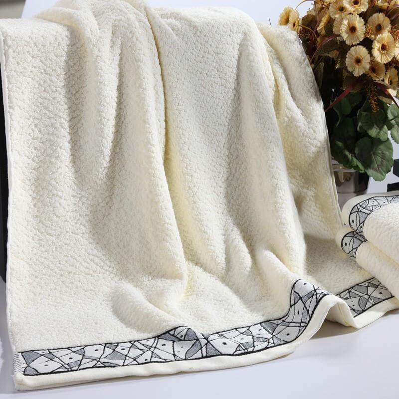 Bath Towels 3-Piece Set Cotton Towels