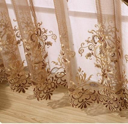 embroidery curtains