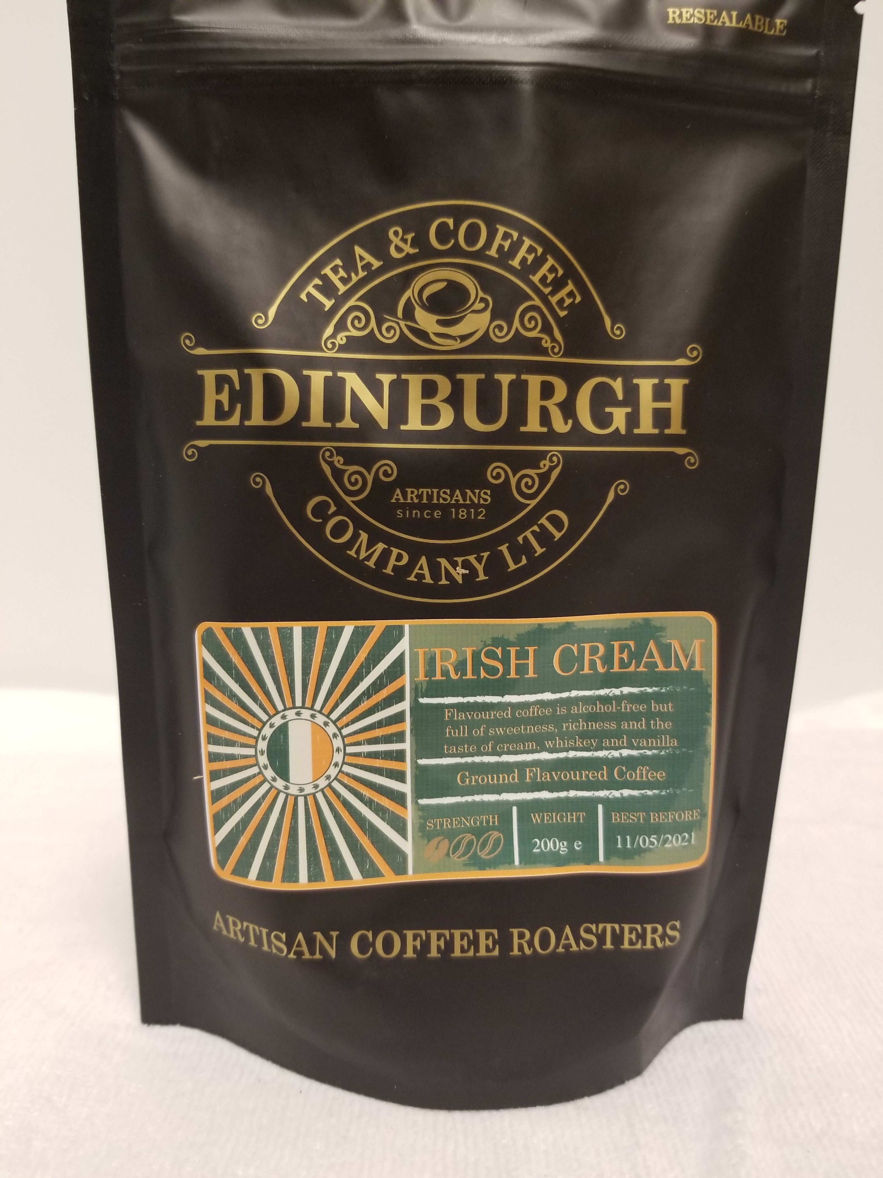 Irish Cream Coffee Edinburgh Tea Coffee Co Taylor S Croft