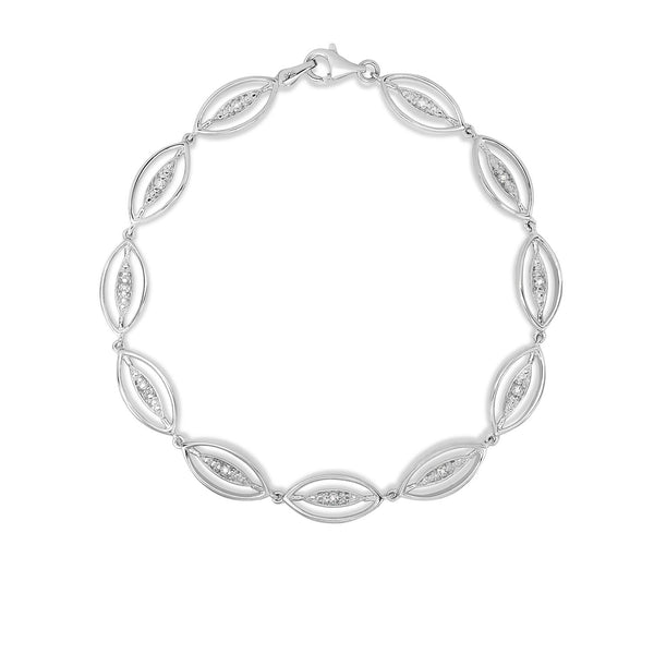 jilco diamond link bracelet