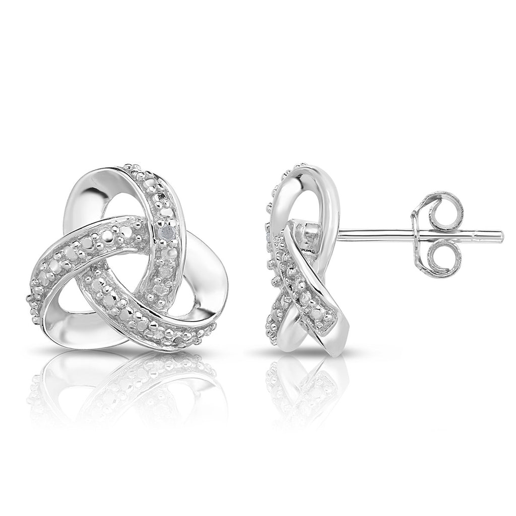 4 diamond earrings