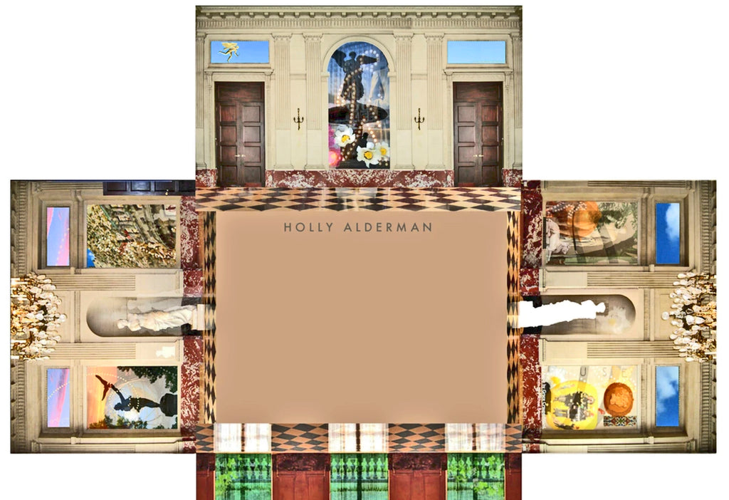 Holly Alderman Central Park views elevations National Academy mural dining room