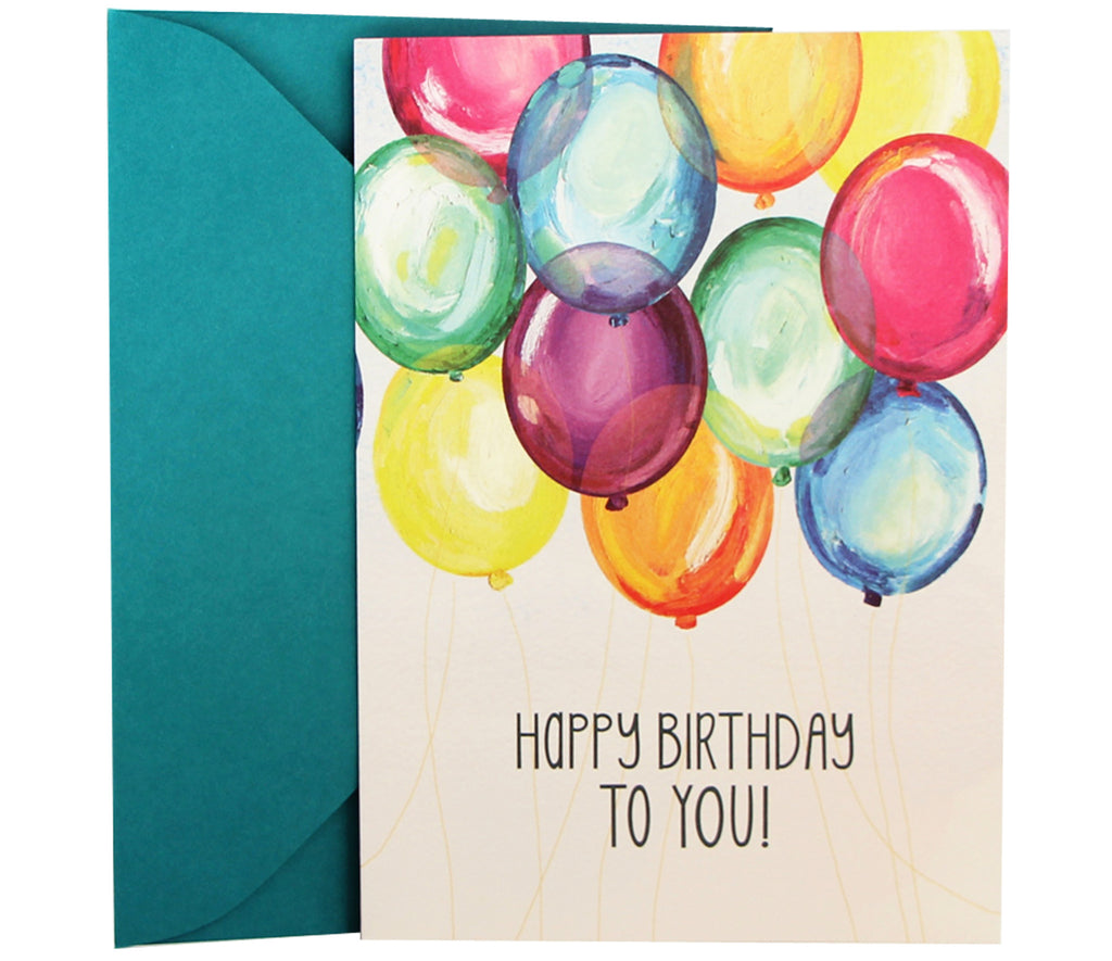 Birthday Card | Party Balloons – KellyKay