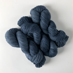 quarter to midnight navy dark blue sock yarn