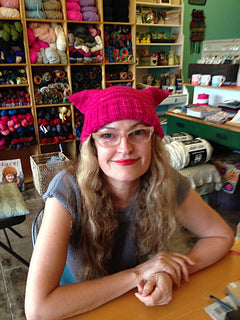 pussyhat project designer kat coyle