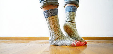 no-heel spiral sock pattern 