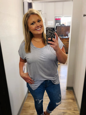 FINAL SALE--T-Shirt LV7116 0105 - lula b.