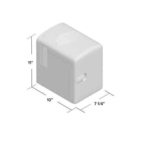 skin care fridge size