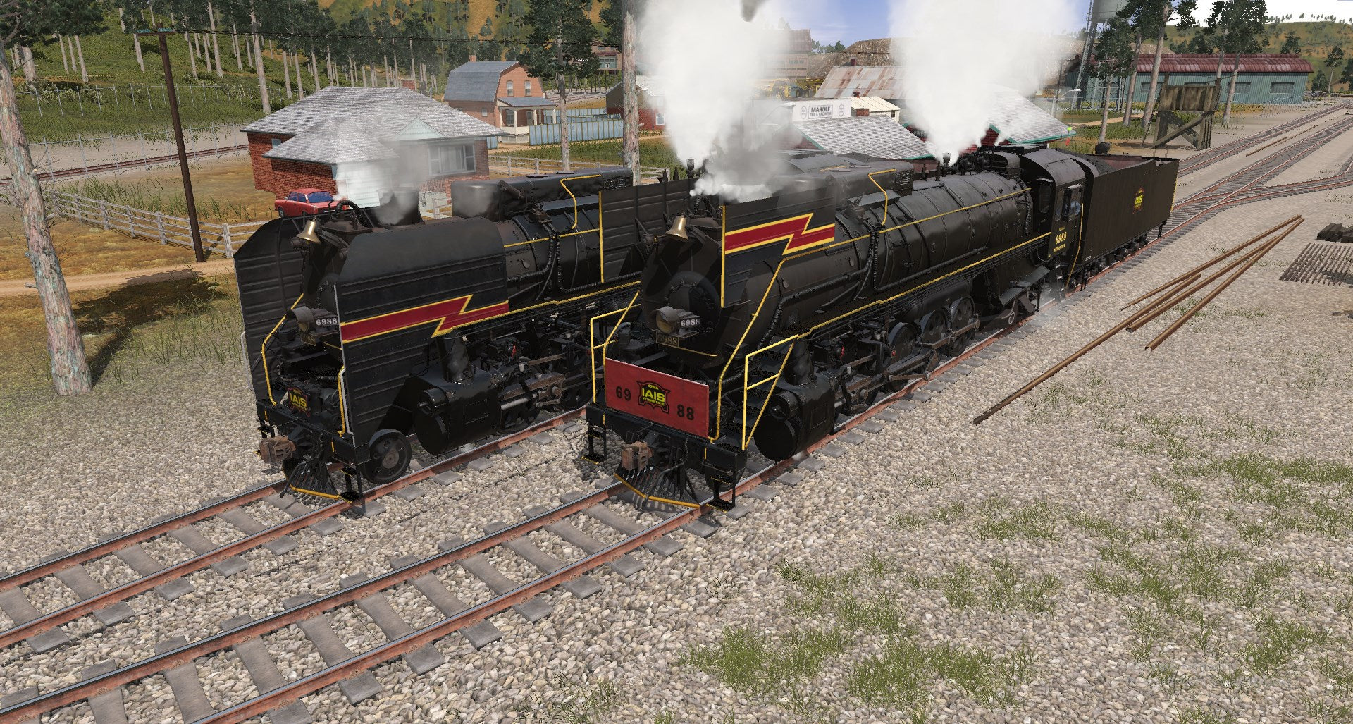 steam locomotives trainz