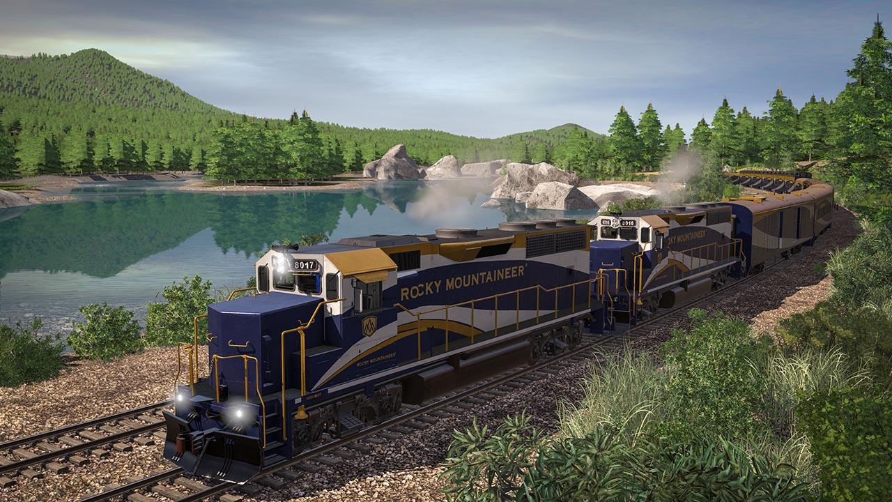 Trainz 2019 dlc: canadian rocky mountains - golden bc british columbia