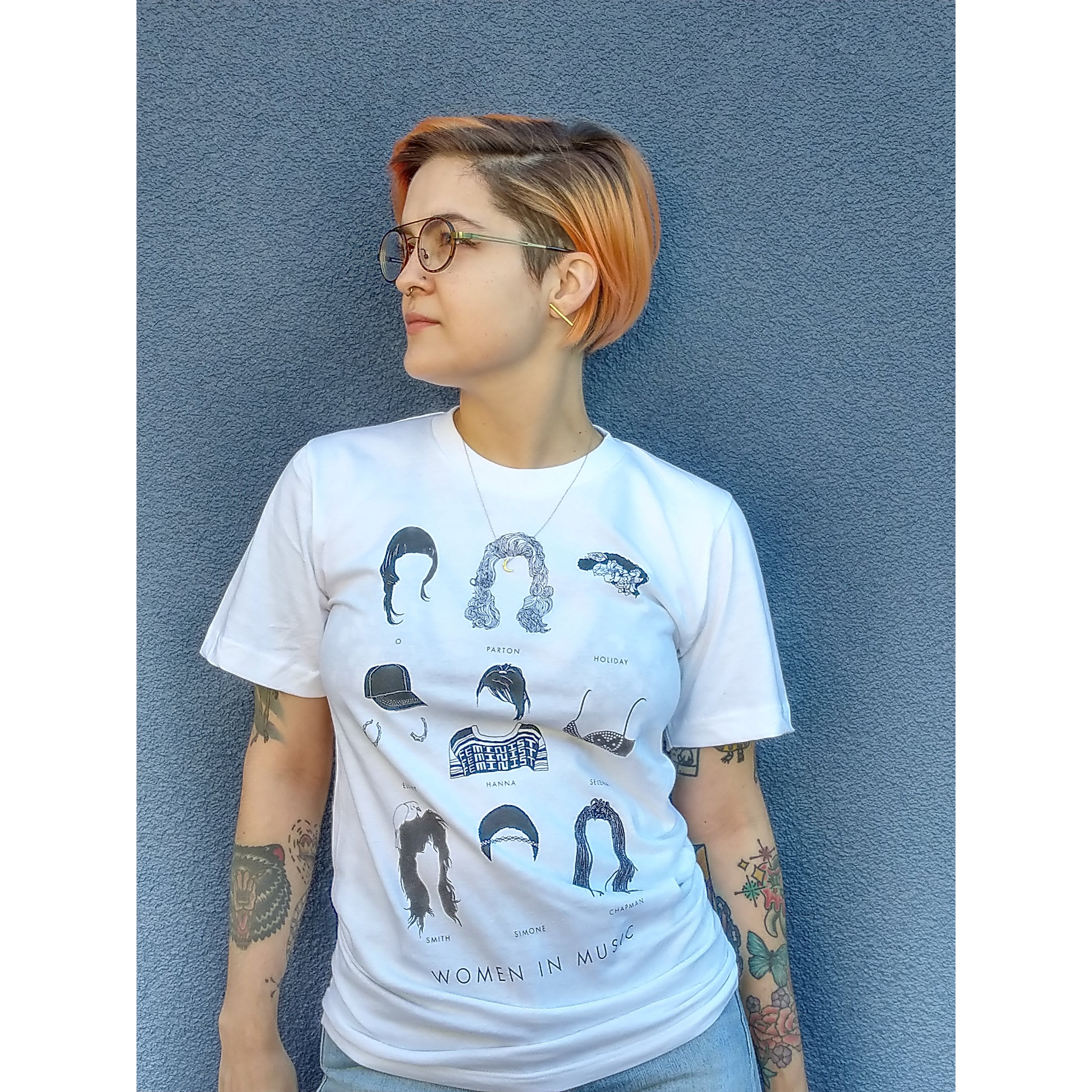 Women in Music Shirt by Stephanie Boyd-Berks | Shrill Society