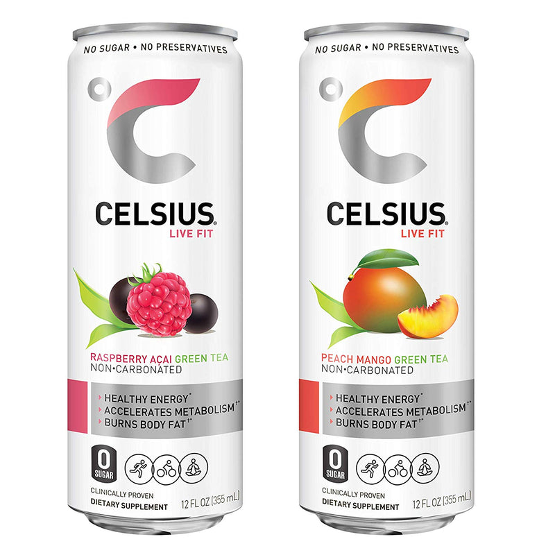 Celsius Live Fit Fitness And Energy Drink 12 Pack Non Carbonated Pack 1