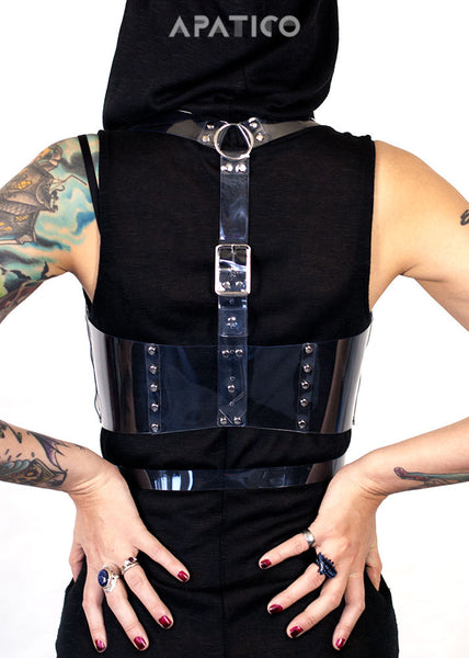 Apatico - Gothic Millinery & Harnesses - Rogue Harness Vest