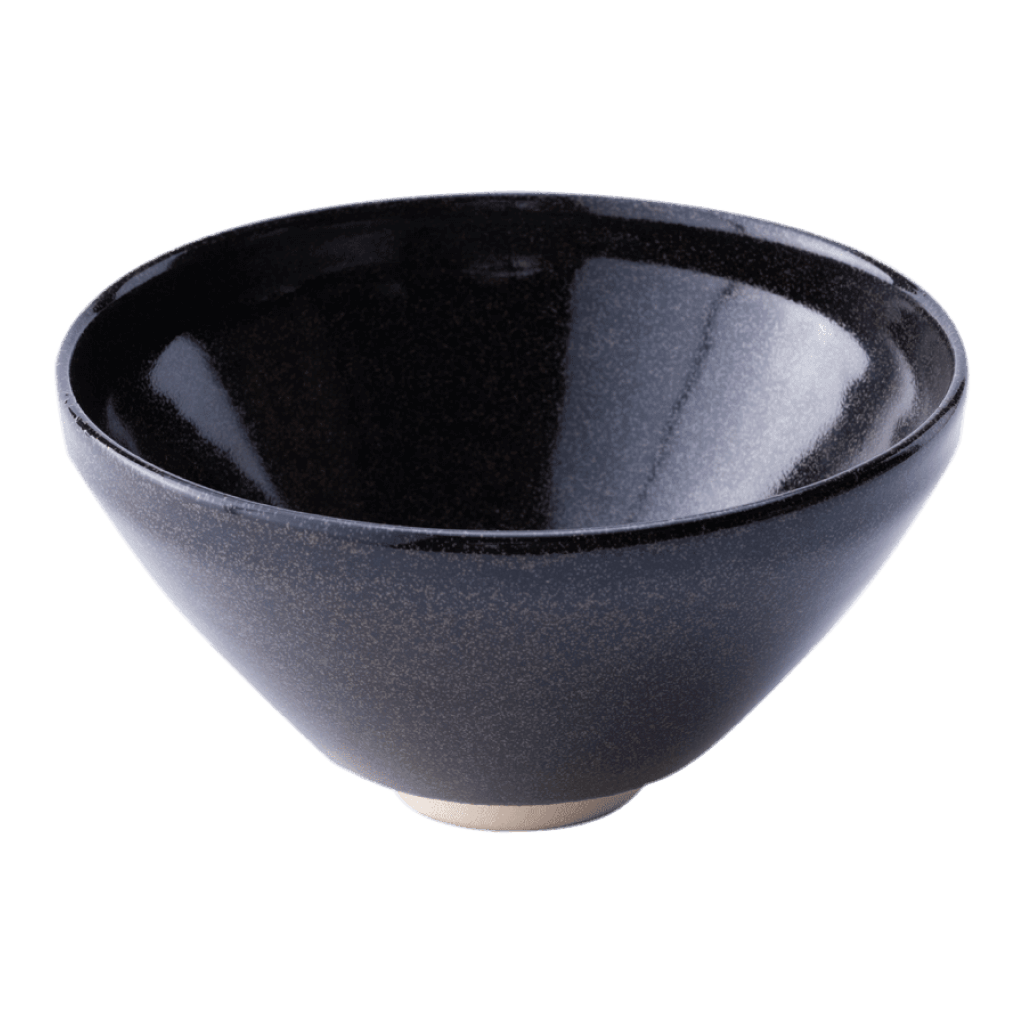 Matcha Tea Bowl - Dark (Mino-yaki)