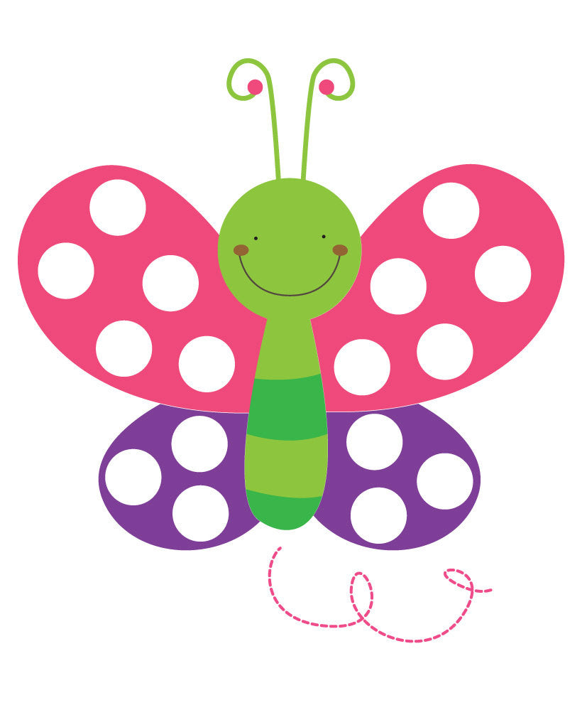 Butterfly Caterpillar Pom Pom Play Mats Busy Little Bugs