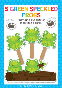 Busy Little Bugs flash cards classroom decor printables