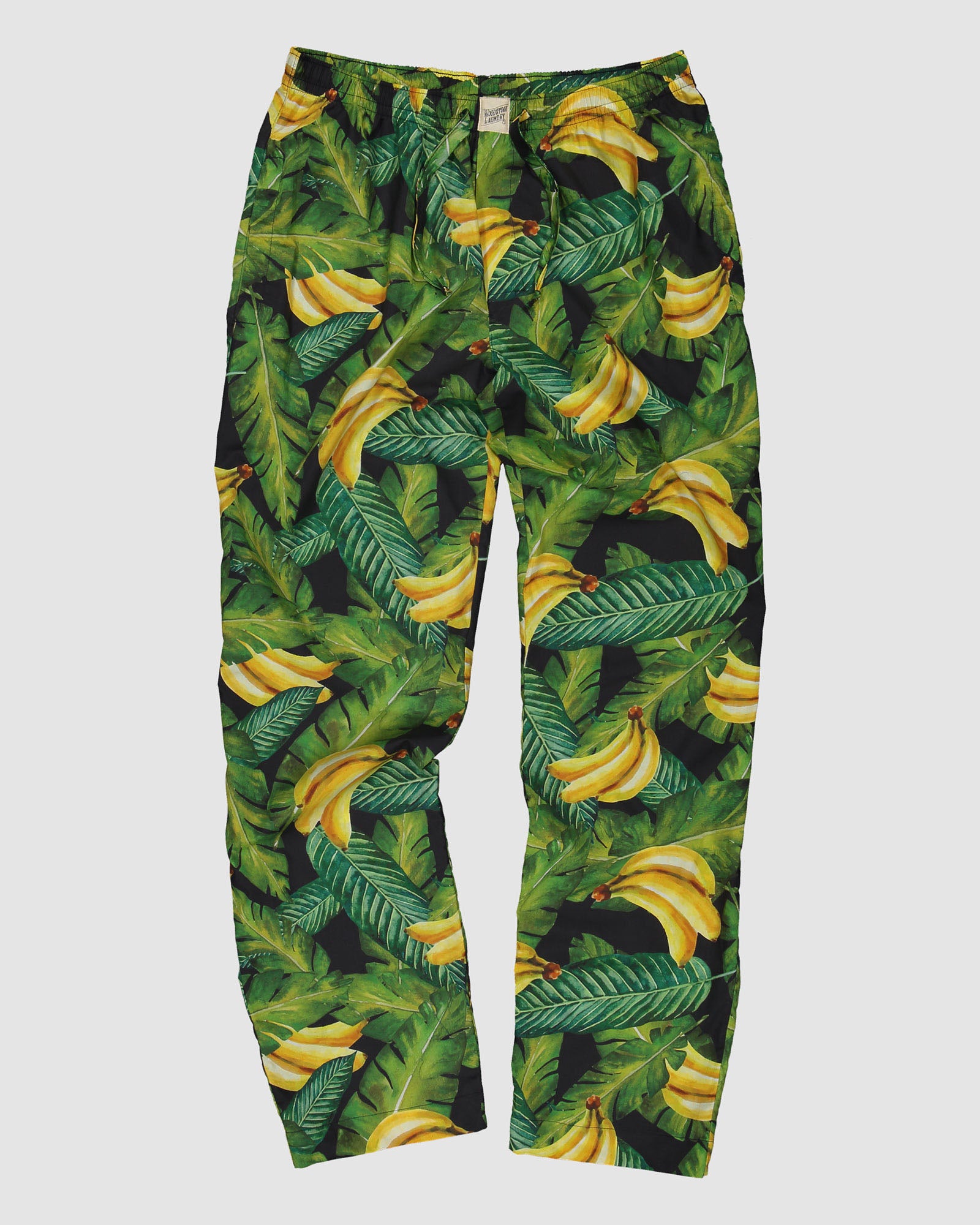 Mens Lounge Pants Bananas On Leaves – Woodstock Laundry SA