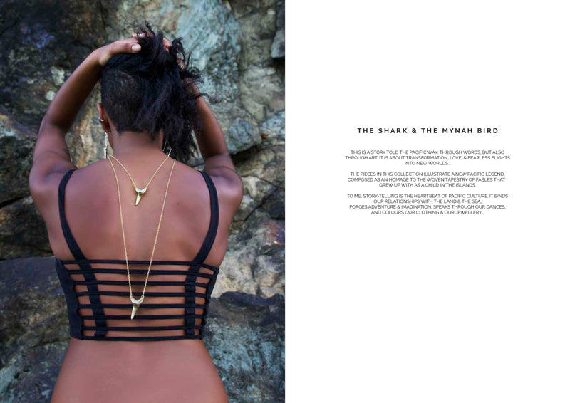 The Shark & The Mynah Bird Lookbook - FONU Jewellery