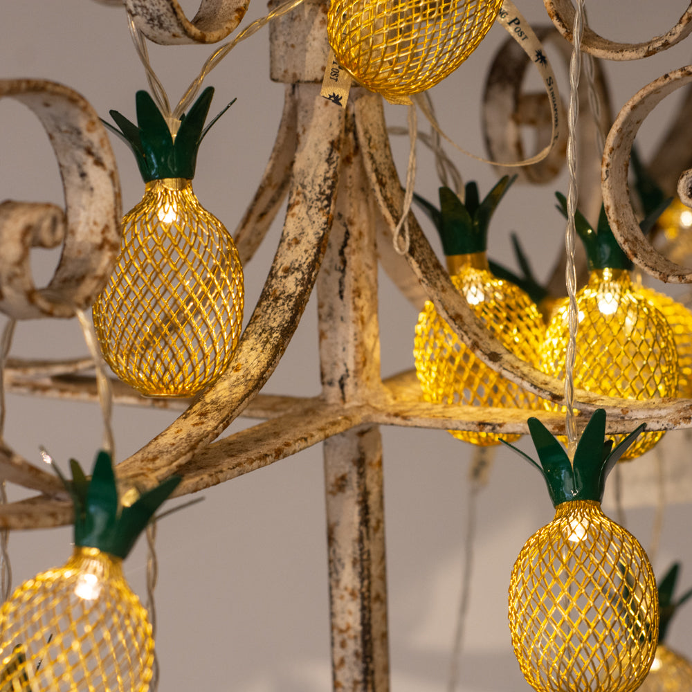 battery operated pineapple lamp