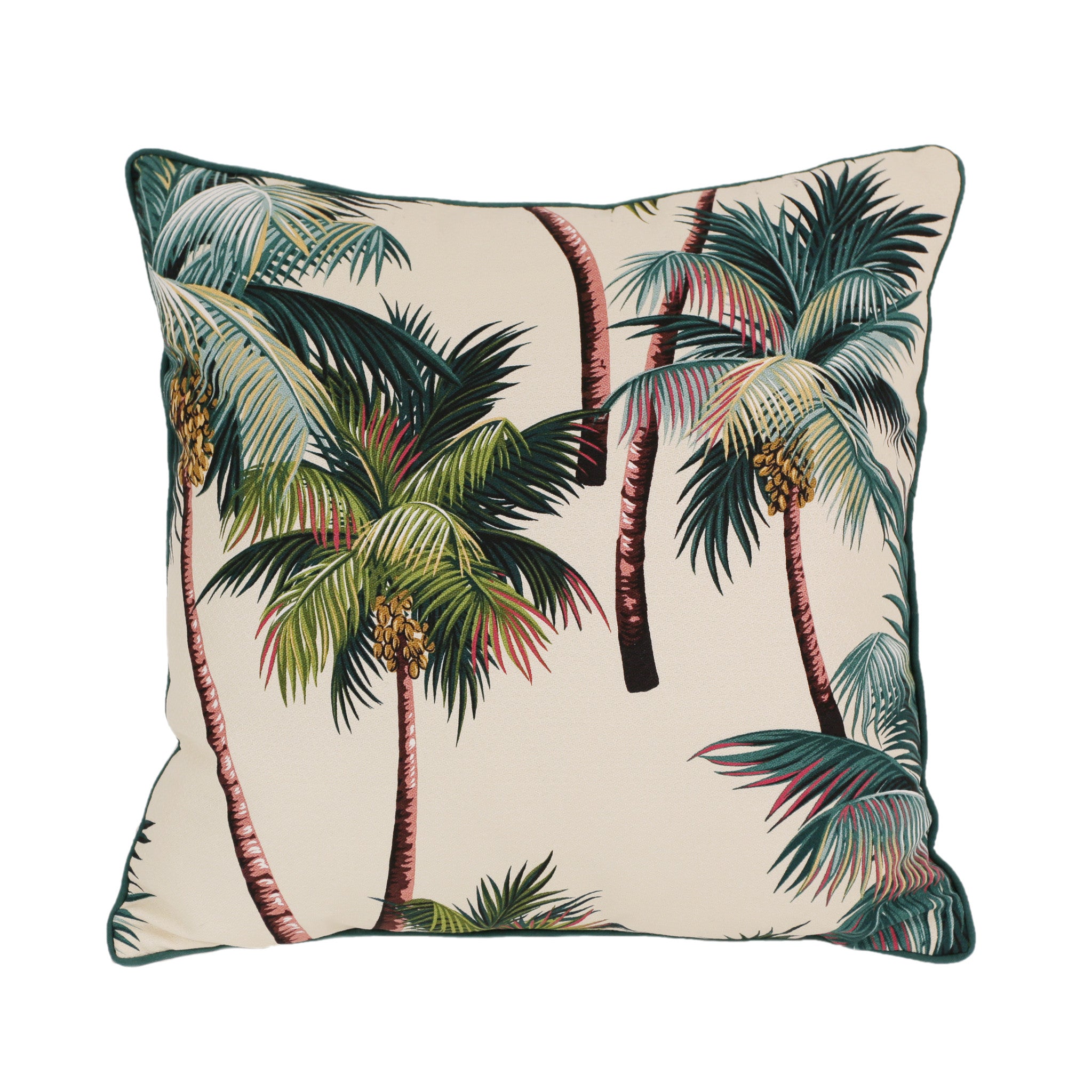 Tropical Palm Cushion - Medium - Singapore Trading Post