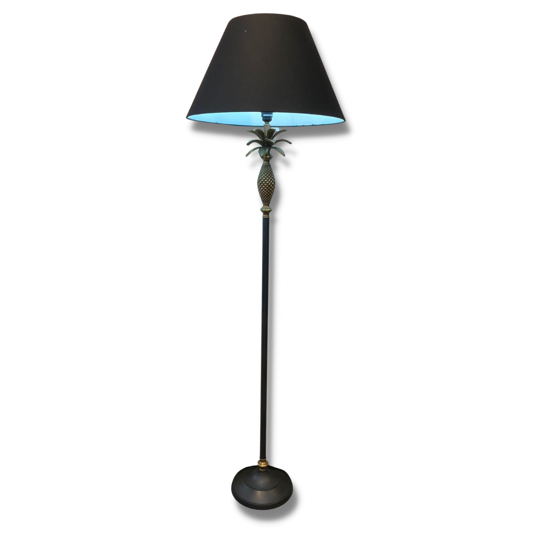 black decorative floor lamp