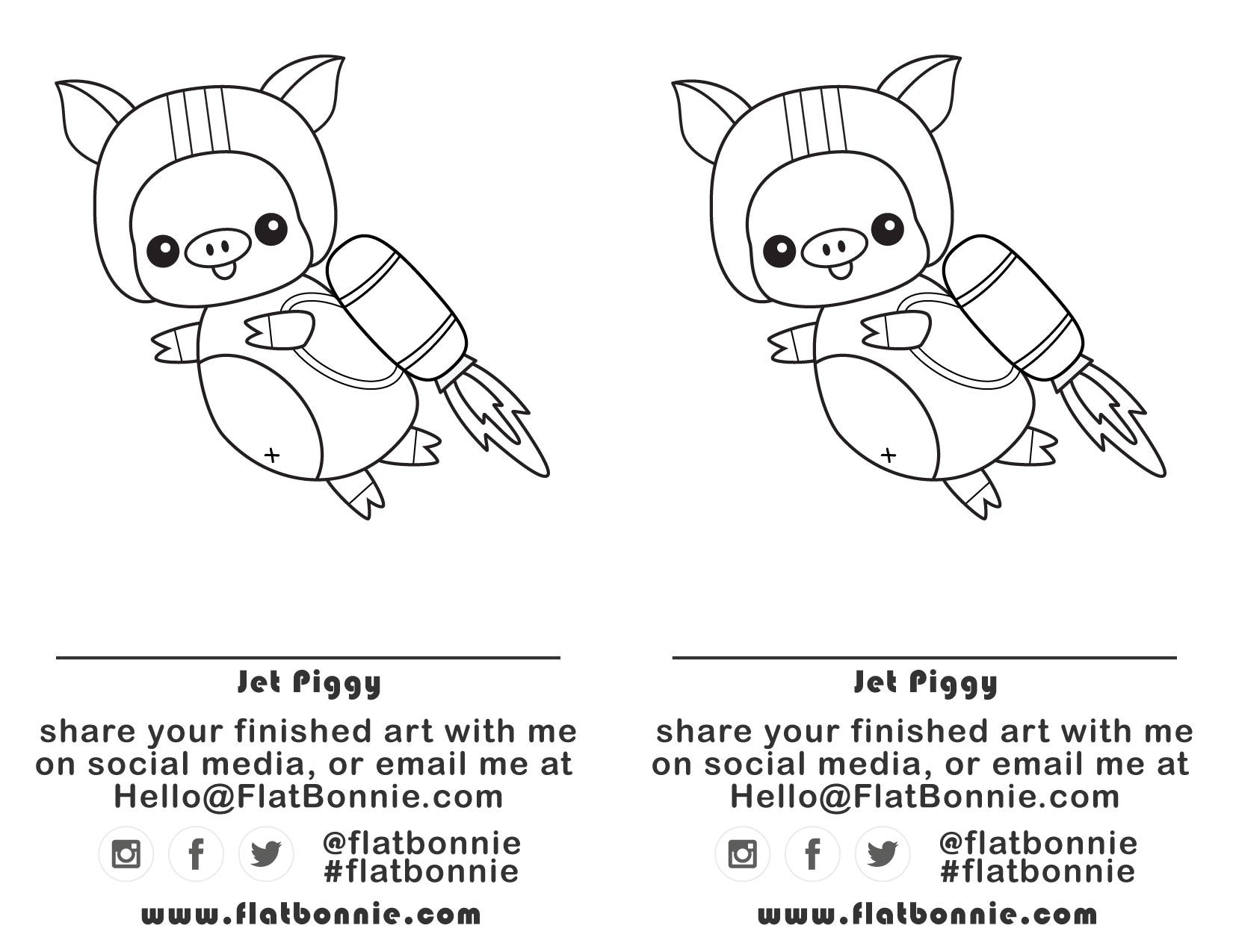 Flat-Bonnie-Free-Coloring-Page-Jet-Piggy-x2