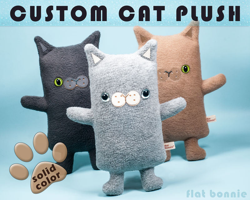 custom cat plush