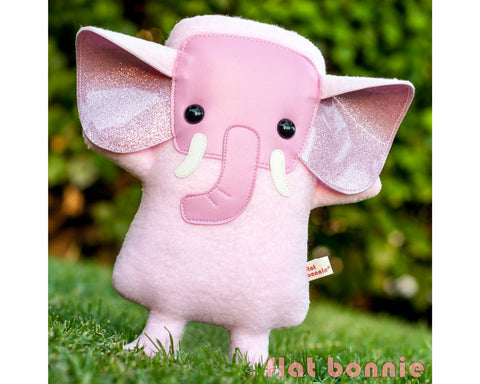 pink elephant stuffed animal