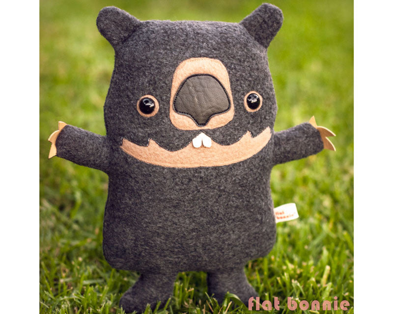 stuffed animal wombat