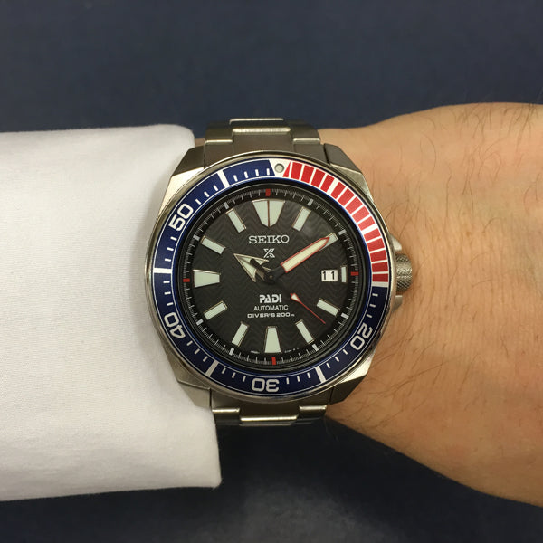 Seiko Prospex PADI Diver's Special Edition in stainless steel SRPB99K1 – PA  Jewellery