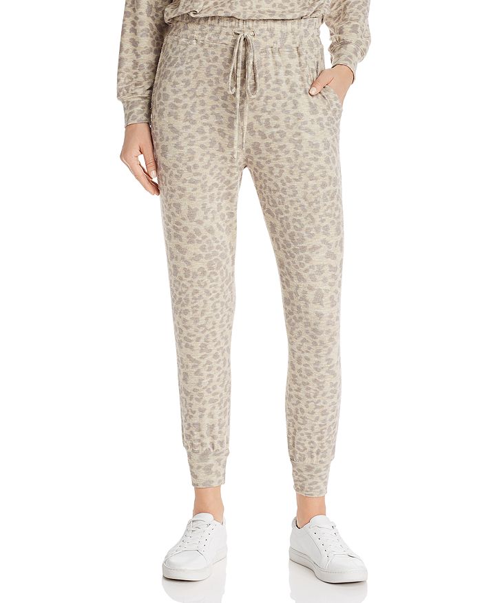 sundry leopard sweatpants