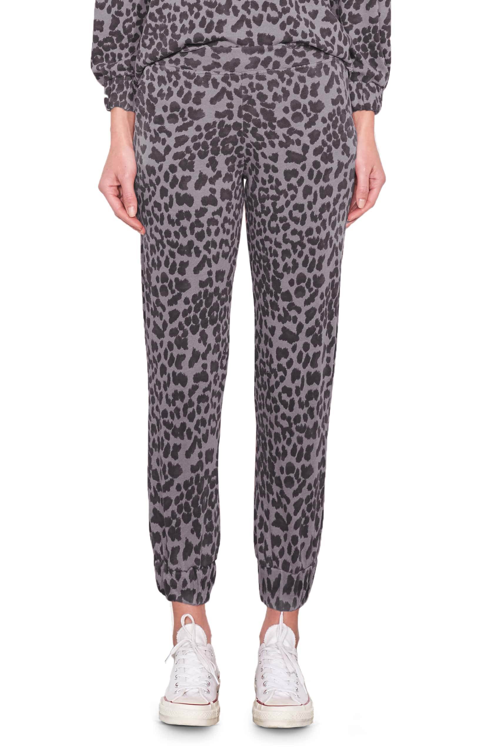 animal print jogger