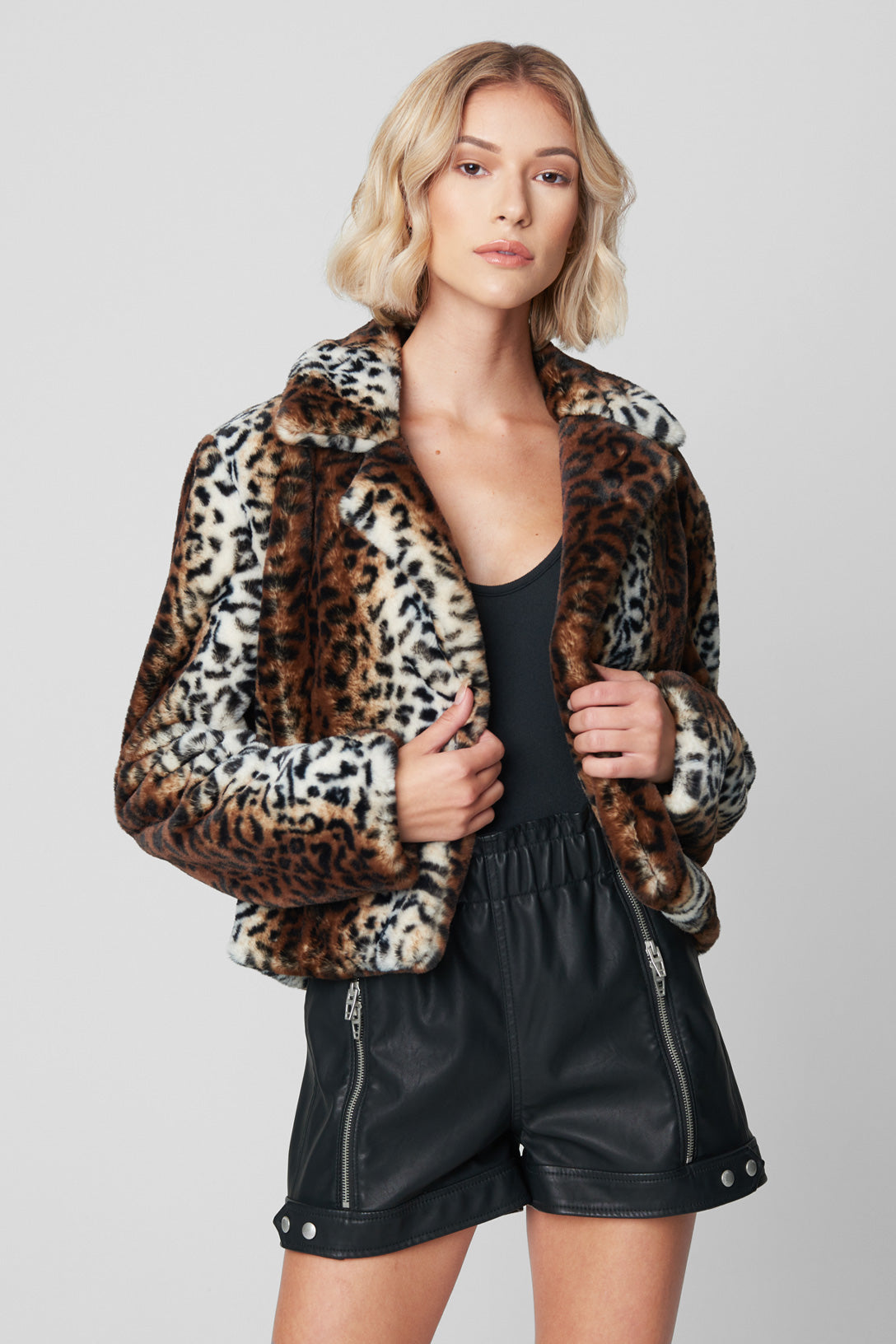 Blank NYC Thundercat Leopard Faux Fur Jacket – Bliss Bandits