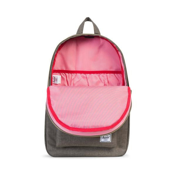 herschel settlement backpack raven crosshatch