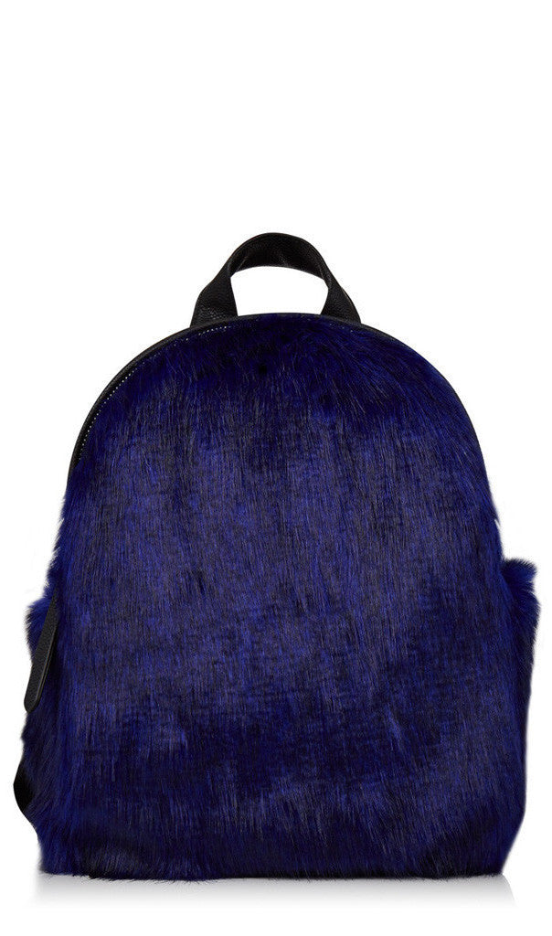 fluffy mini backpack