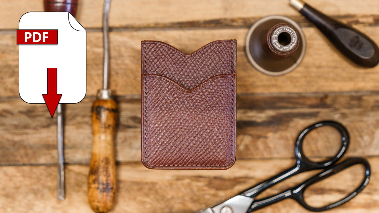 Minimalist Card Holder – Workshop After Six - Handcrafted Leather Goods