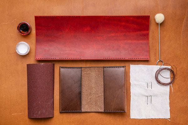 Card Holder Wallet Hand Stitched in UK – The Level Collective