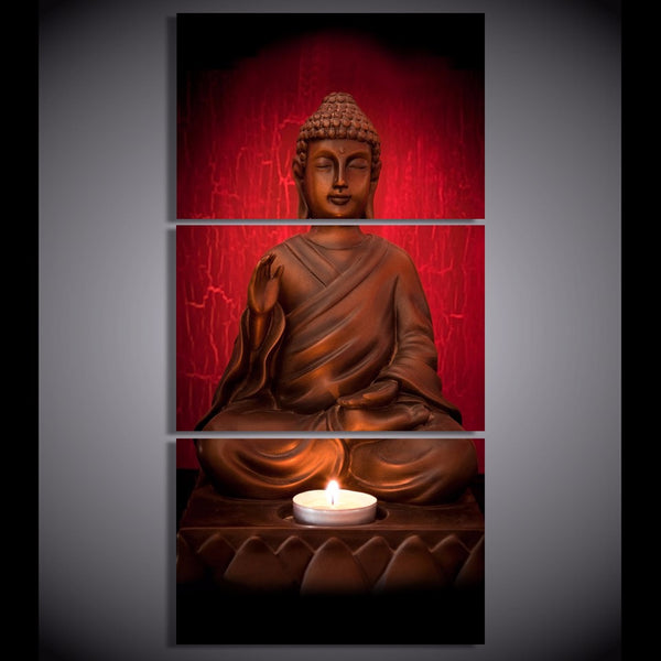 canvas art Printed Buddha Art Painting Canvas Print room decor print poster picture canvas Free shipping/NY-6354