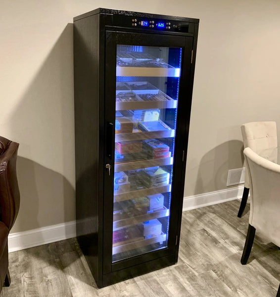 The Remington Lite Electric Cabinet Humidor LED