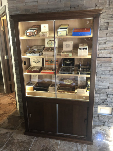 Sovereign Commercial Cigar Humidor Display Cabinet