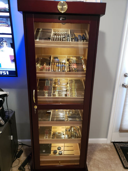 Barbatus Large Cigar Display Humidor by Prestige Import