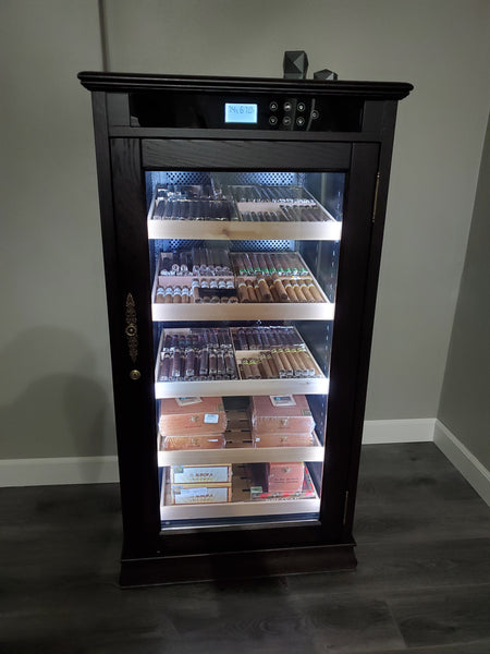 Refrigerator Wholesale Cigar Humidor Double Glazing Door with