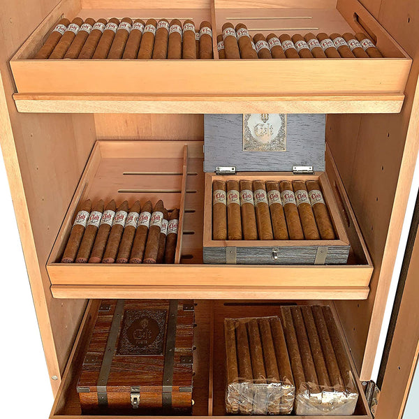 Tower of Power II Cigar Cabinet Humidor by Quality Importers