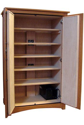 Armoire 2000 Contemporary Cigar Cabinet Humidor