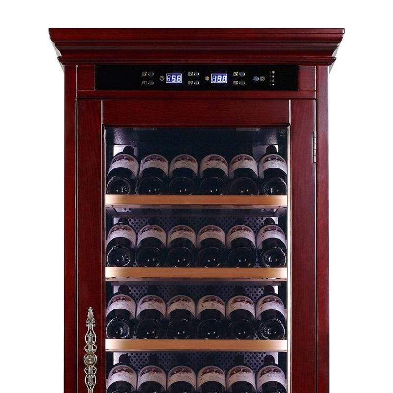 The Rochester Cherry Wood Wine Cooler Your Elegant Bar