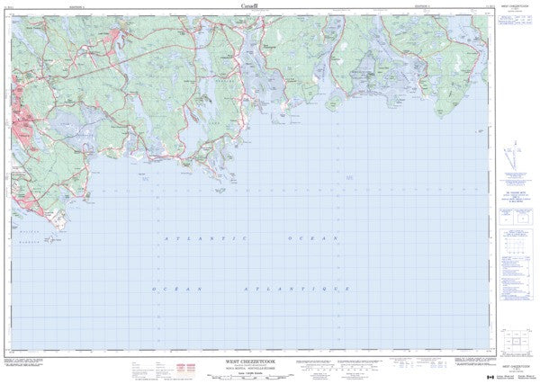 11d11 West Chezzetcook Topographic Map Nova Scotia Maps And More 2306