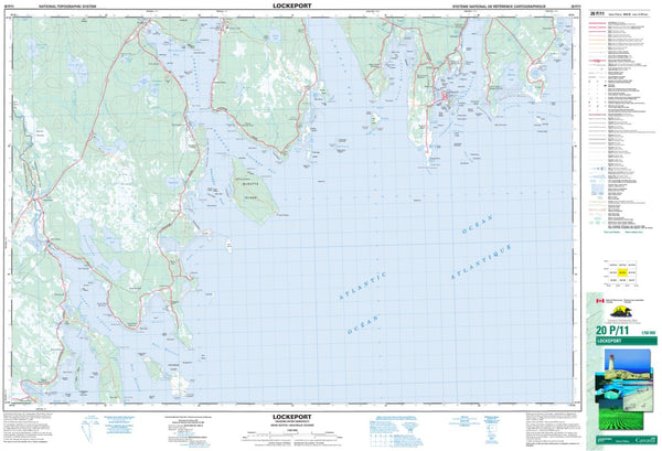 20p11 Lockeport Topographic Map Nova Scotia Maps And More 5396