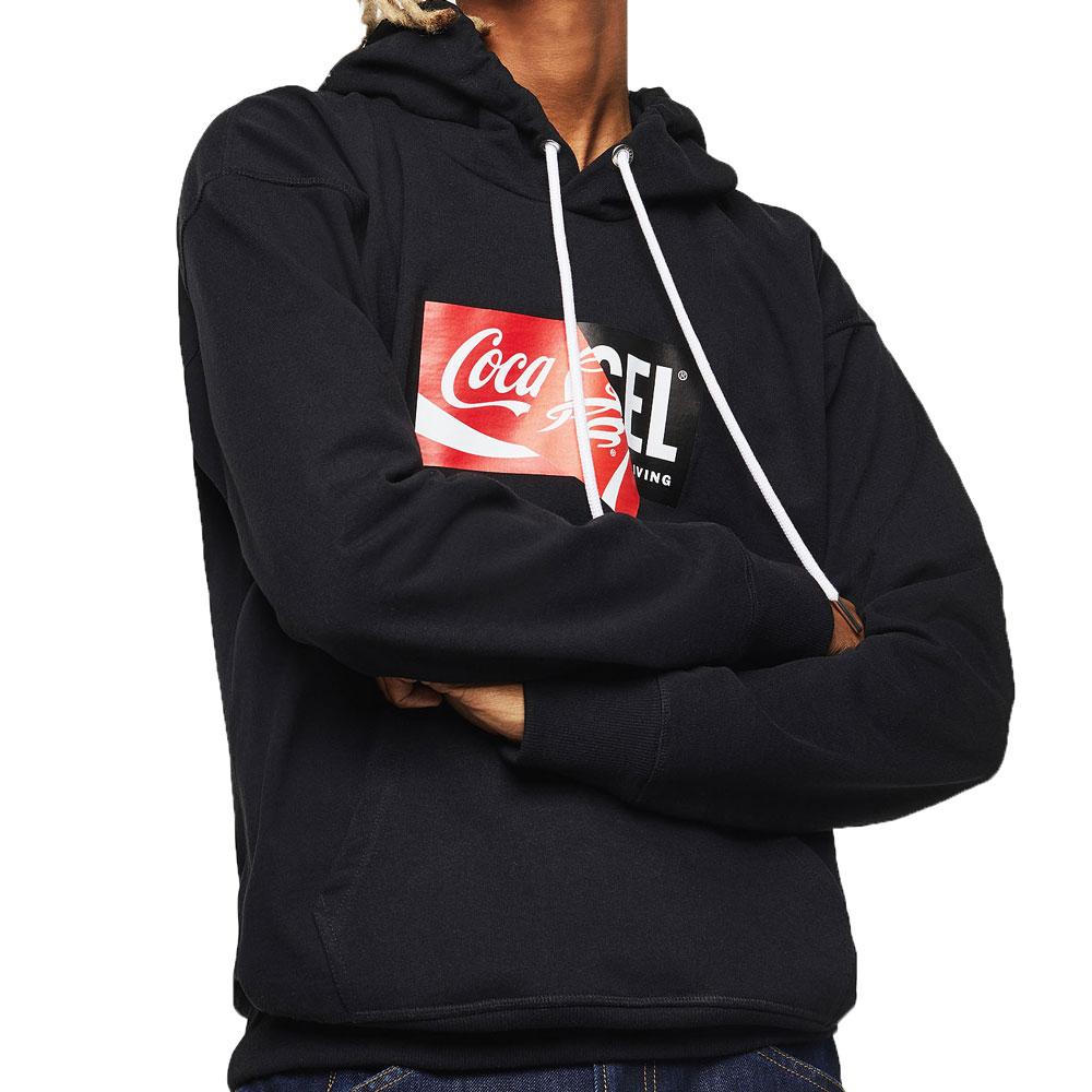 coca cola hoodie black